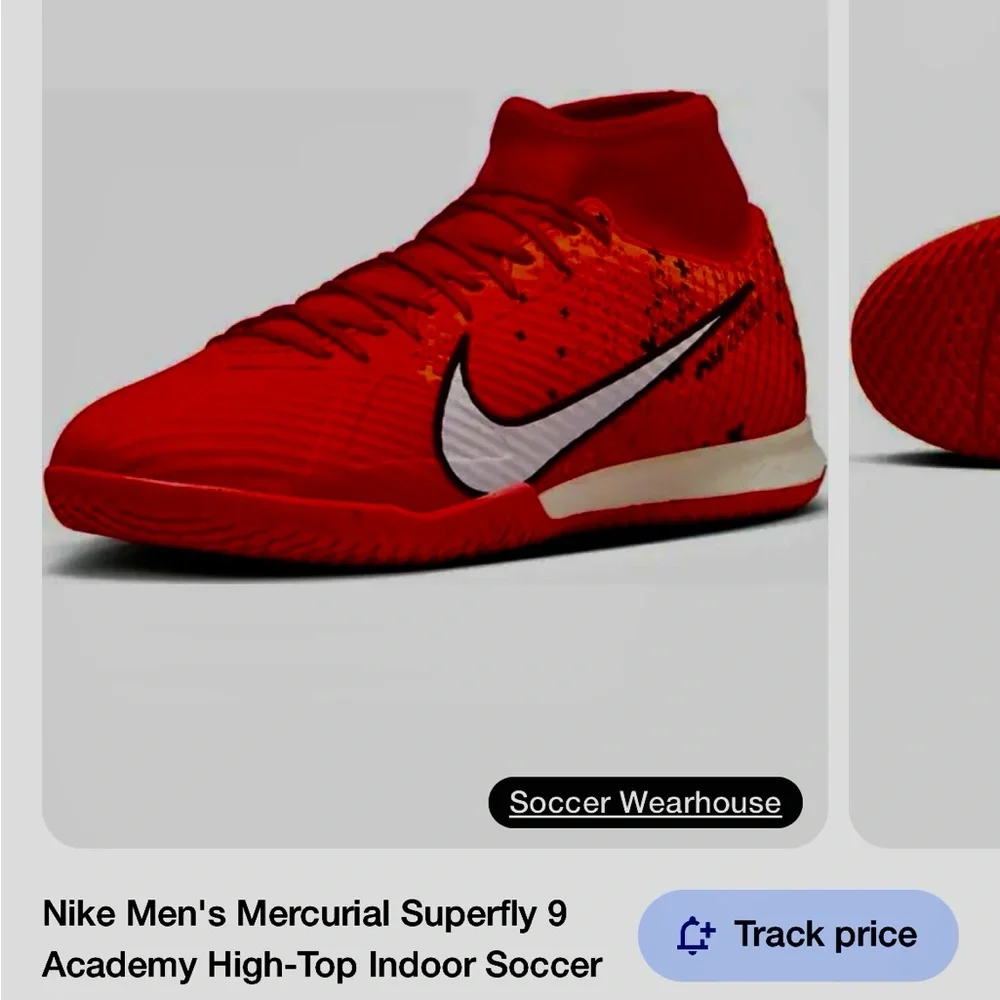 Nike Zoom Mercurial Superfly 9 Academy High Top Indoor Soccer Shoe - Picture 7 of 7